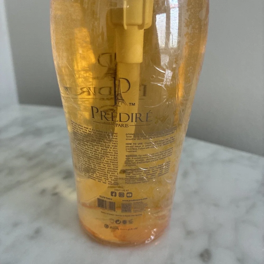 Predire Paris New Vitamin C & E Booster Facial Toner 250ml Anti-Aging Skincare - Picture 3 of 4